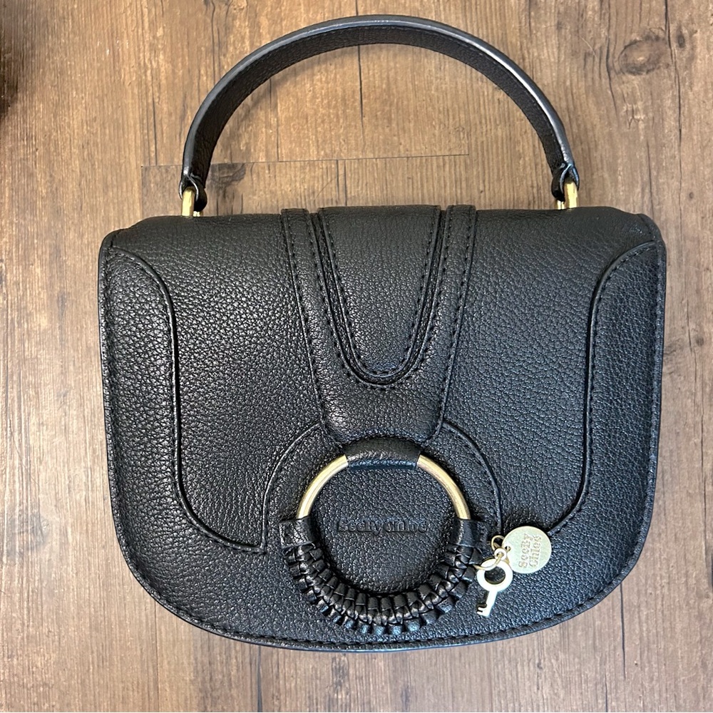 See By Chloe Black Hana Handbag - Picture 2 of 11